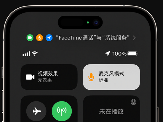 游仙苹果授权维修网点分享iPhone在通话时让你的声音更清晰 