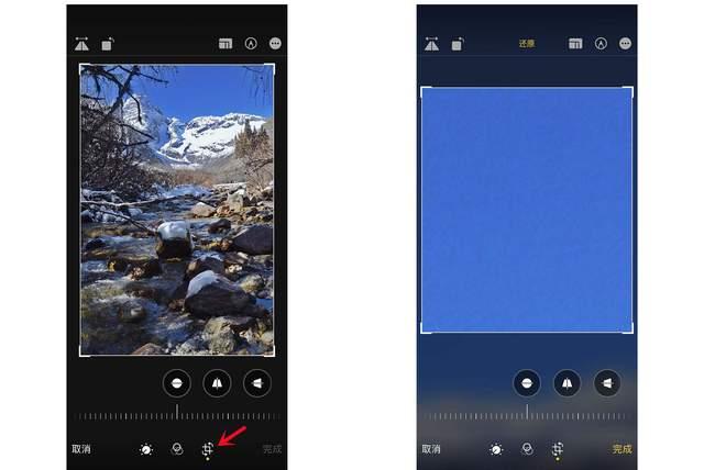 游仙苹果手机维修分享iPhone手机如何使用裁剪功能隐藏照片 